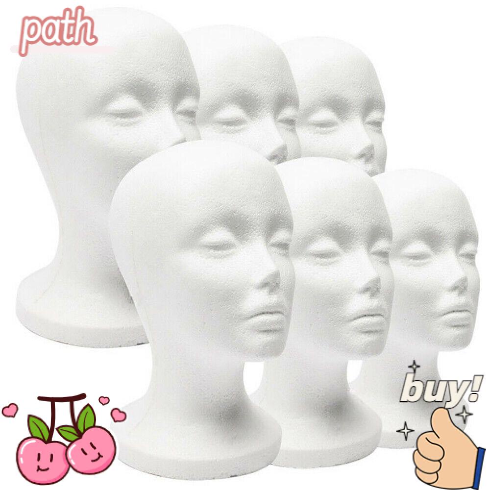 Mô Hình Đầu Người Trưng Bày Tóc Giả Có Giá Đỡ Tiện Dụng