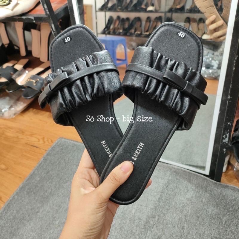 Dép bệt quai nhúng gắn nơ nhẹ nhàng có big size 40-46