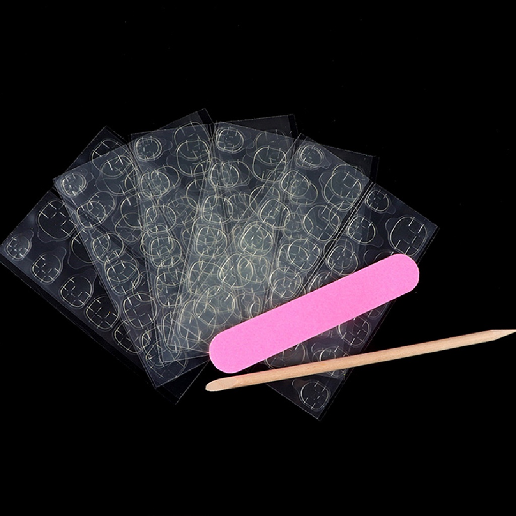 Miếng Dán Trang Trí Móng Tay Hai Mặt Dạng Nhấn Tiện Dụng