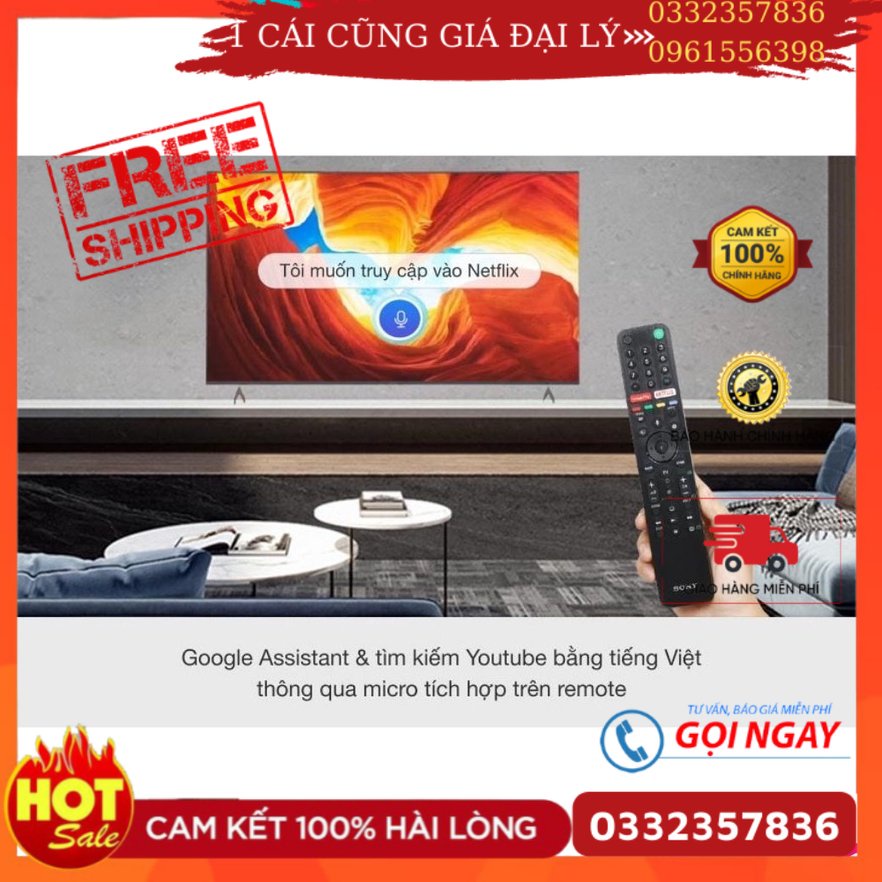 Smart Tivi Sony Android 4K Ultra HD 55 Inch 55X9000H/S - Mới 100%