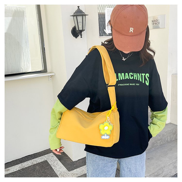 Túi Đeo Chéo Thể Thao Chống Thấm Nước Màu Sắc Kẹo Ngọt Thời Trang Cho Nam Và Nữ