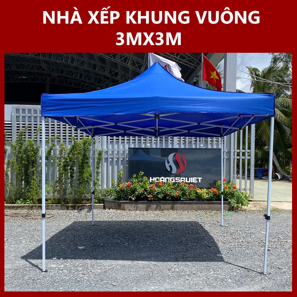 Nhà bạt xếp di động 3m x 3m