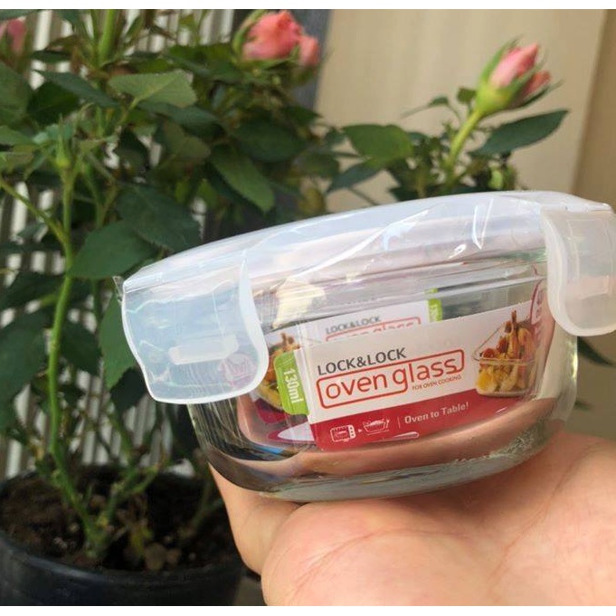 Hộp thủy tinh LocknLock Baby Food Container dùng đựng thức ăn cho bé LLG414 LLG812 LLG510 LLG161