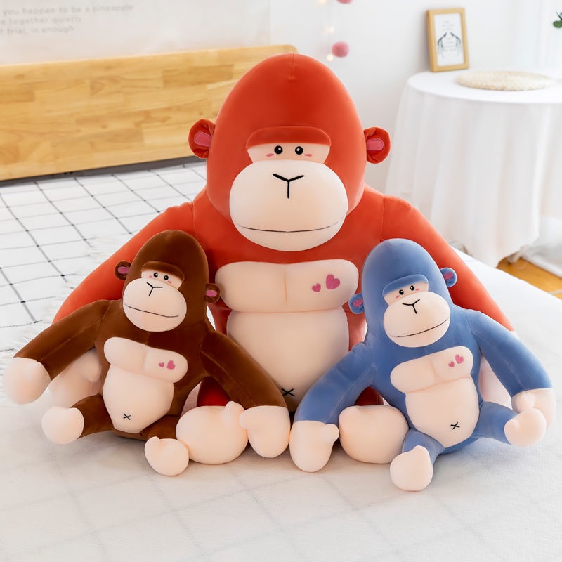 Thú Nhồi Bông Hình Khỉ Đột Dễ Thương Cho Bé