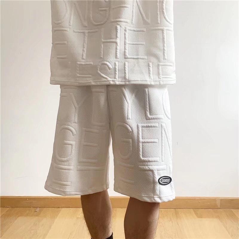 Quần Short Màu Trơn quần dài nam Phong Cách Hàn Quốc quần ngắn nam Đơn Giản Thời Trang quần ngắn nữ quần trắng Unisex