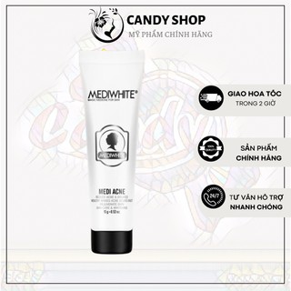 Kem mụn medi white - medi acne - kem ngừa mụn sáng da mờ thâm chính hãng