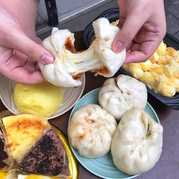 Bánh bao nhân bò phomai hộp 4c❤️Tmart - Thực phẩm sạch