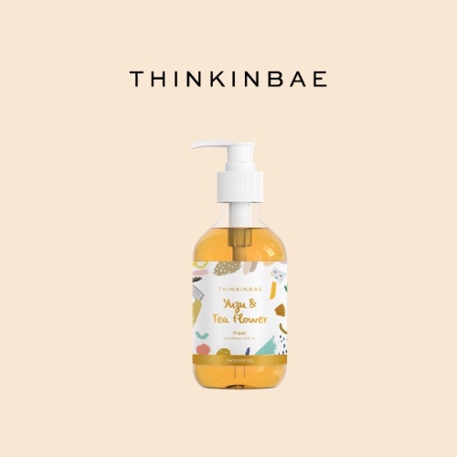 Sữa Tắm Dưỡng Ẩm THINKINBAE Hương quả Yuzu & Hoa Trà Trắng 300ml