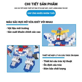 Đồ chơi lắp ráp robot Gundam độc đáo cho bé