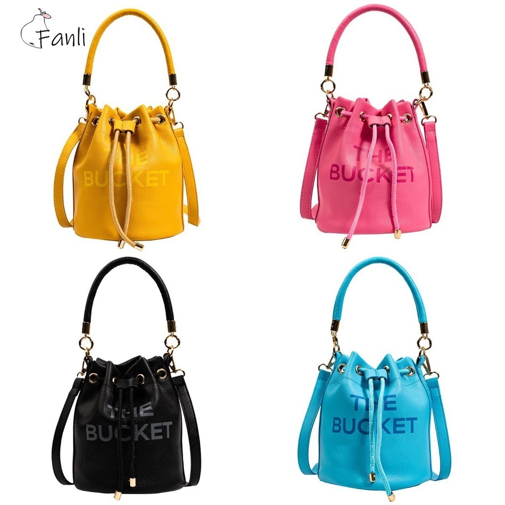 Fanli Túi Da Đeo Chéo In Chữ Đơn Giản Thời Trang Cho Nữ