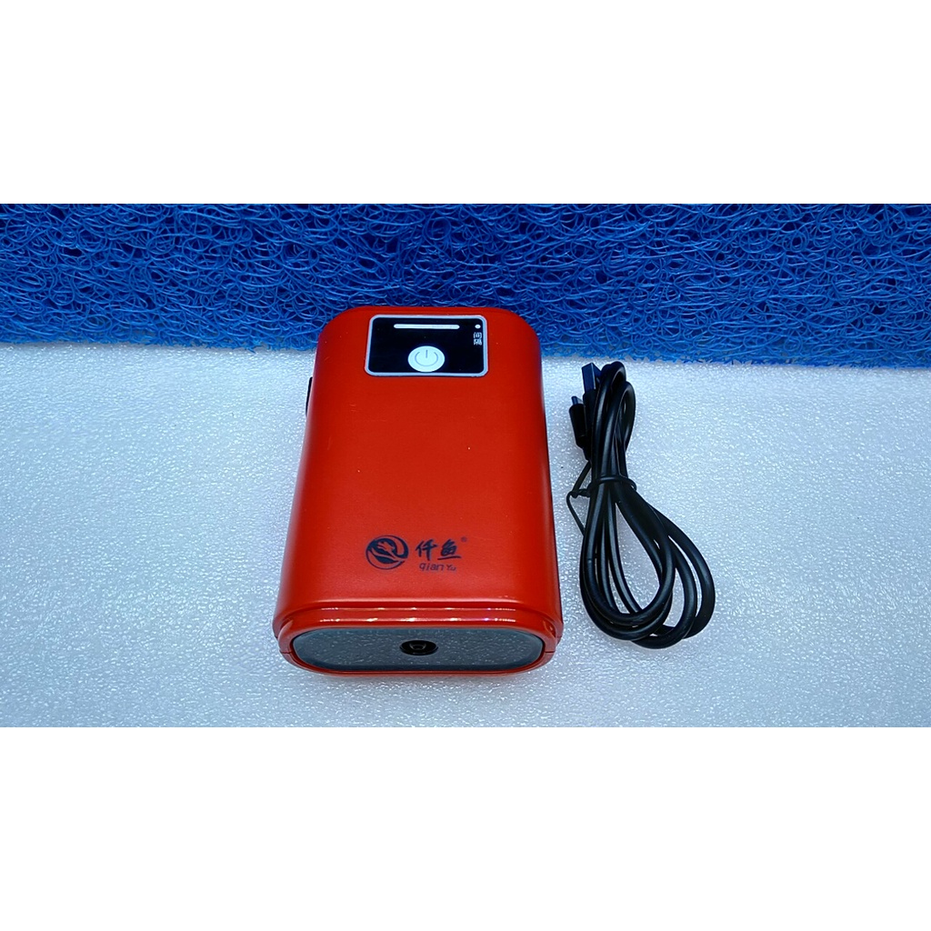 Máy sủi oxi tích điện siêu êm Qianyu dùng cho hồ cá.