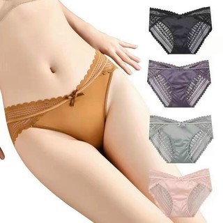QUẦN LỤA LỤA PHỐI REN SEXY MS268