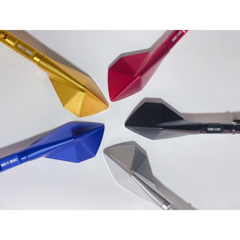 Kiếng chiếu hậu Rizoma 5 cạnh, gương xe máy mặt xanh chống chói, kính kiểu