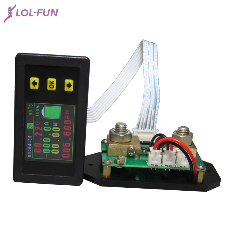 Đồng hồ kết hợp IUIU đo dòng điện DC 500v 100A 200A 300A 500A 1.8inch màn hình LCD