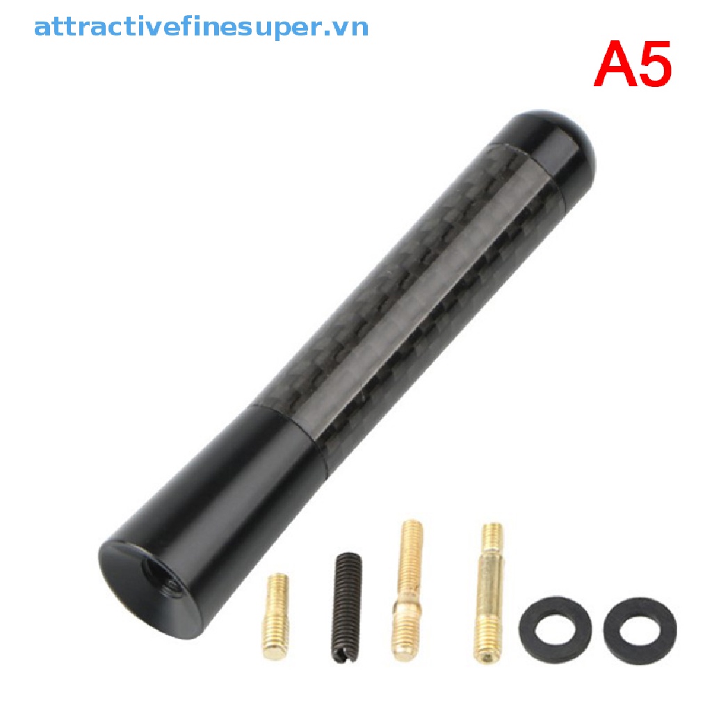 1 Ăng Ten Sợi carbon Trang Trí Xe Hơi 3.5CM 8CM 12CM 28CM