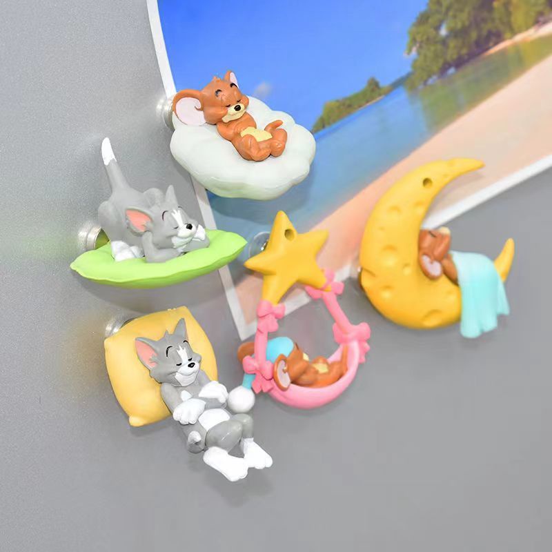 Nam Châm Dán Tủ Lạnh Hình Tom Và Jerry Xinh Xắn