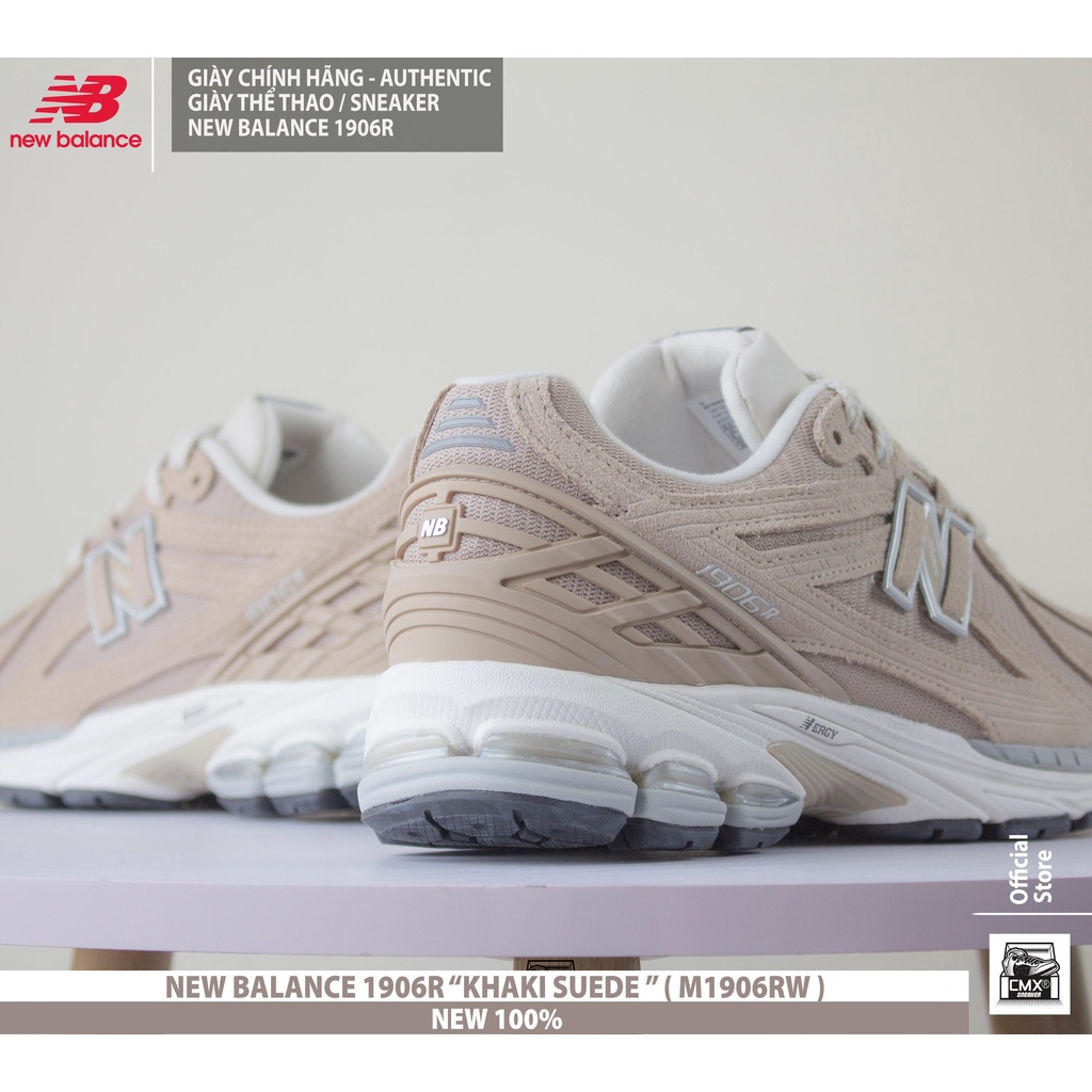 Giày New Balance 1906R KHAKI SUEDE  - AUTHENTIC 100%