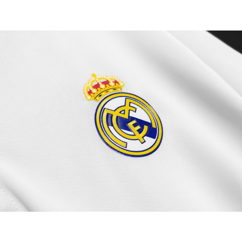 Áo Bóng Đá Ngắn Tay Phong Cách Retro Real Madrid 2016 / 17