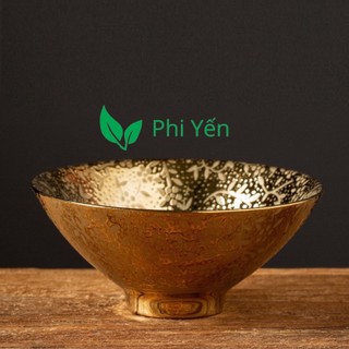 Chén Sứ Cảnh Đức dát vàng 24K (Sản phẩm cao cấp 75 ml)