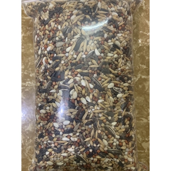 HẠT TRỘN CHO VẸT SUN, XÍCH, XÁM, RING, NGỰC HỒNG...