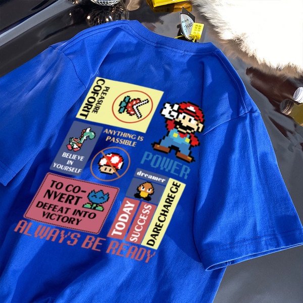 NRVP Áo Thun 100% Cotton NgắN Tay Unisex Plus Size 5XL