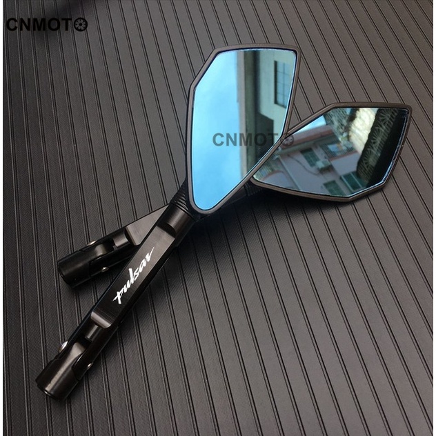 Gương Chiếu Hậu Hai Mặt Bằng Hợp Kim Nhôm Chuyên Dụng Cho Xe Mô Tô Bajaj Pulsar NS200 NS 200