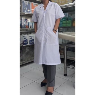 Áo Blouse, Áo bác sỹ thân dài, tay ngắn nam/nữ