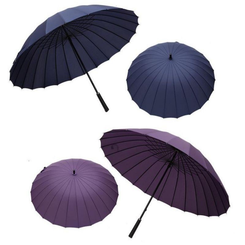 Ô Che Mưa Loại To 24 Nan, Dù Che Mưa, Dù Đi Mưa Siêu To, Siêu Cứng, Chắc Chắn, Chống Tia UV,