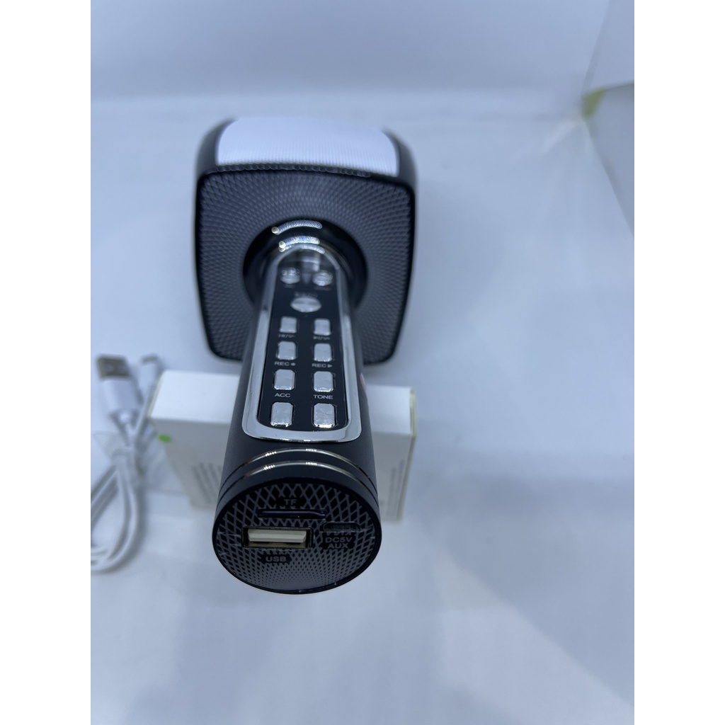 Micro karaoke bluetooth YS91 BH 06 tháng hỗ trợ ghi âm khi hát  - Thành Phát Smart