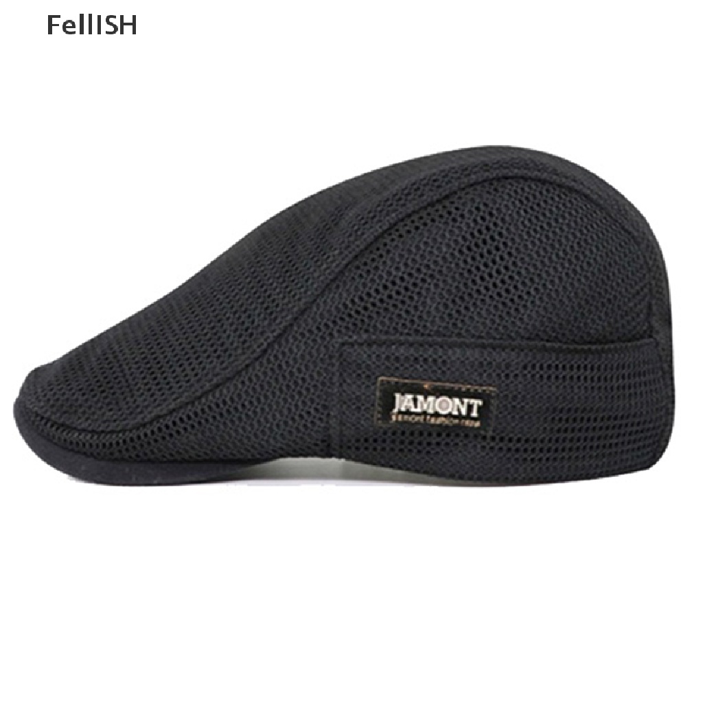 Mũ Beret Lưới Thoáng Khí Thời Trang Cho Nam 439br