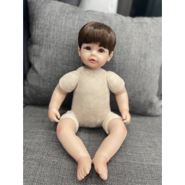 Búp Bê 22Ich Môi Cong Nhựa Tái Sinh - Slicon Mềm Baby Dolls