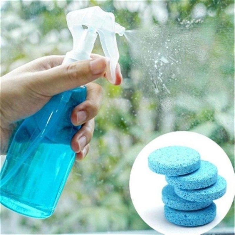 1 Viên Sủi Vệ Sinh Kính Chắn Gió Xe Hơi Tiện Lợi
