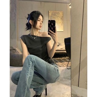 [Order - 834] Áo thun nữ lệch vai