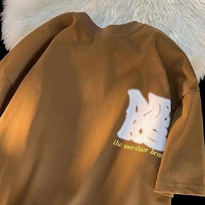 NRVP Áo Thun 100% Cotton Tay NgắN Plus Size Cho Nam Và Nữ