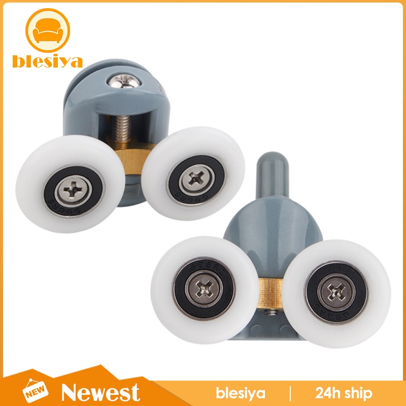 Bộ 2 Bánh Xe Ròng Rọc 23mm Cho Cửa Nhà Tắm