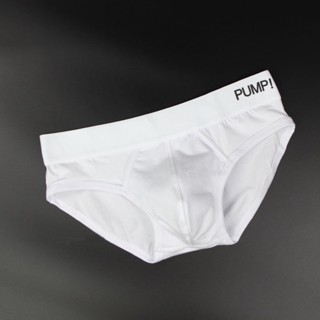 Quần lót nam tam giác pump đáy ngắn vải cotton thoáng mát thấm hút vượt trội PUM02A