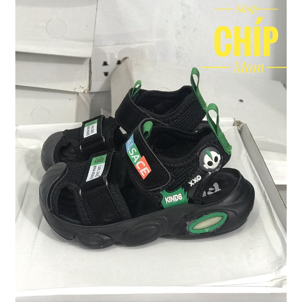 sandal bé trai dép rọ cho bé trai kiểu dáng thể thao thời trang hè quai vải êm chân đế chống trượt QCCC 1036