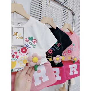 Set đồ bộ bé mềm mặc nhà tiểu thư dễ thương