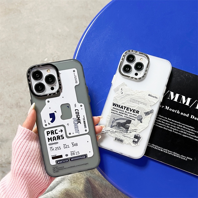 Ốp Điện Thoại Silicon TPU Mềm Nhám Trong Suốt Chống Sốc Bảo Vệ Ống Kính Máy Ảnh Cho iPhone 11 12 13 14 Pro Max