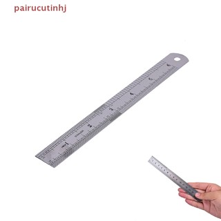 1 cặp thước đo bằng kim loại hai mặt 15cm độ chính xác cao