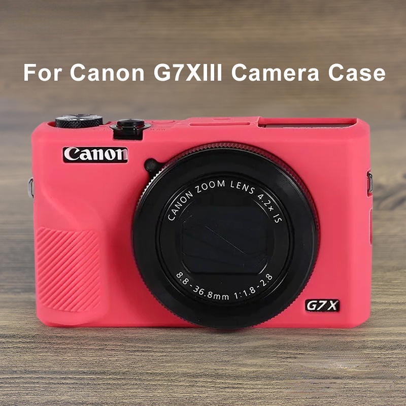 Vỏ Silicon Mềm Bảo Vệ Thân Máy Ảnh Canon G7XIII G7X mark III G7X3