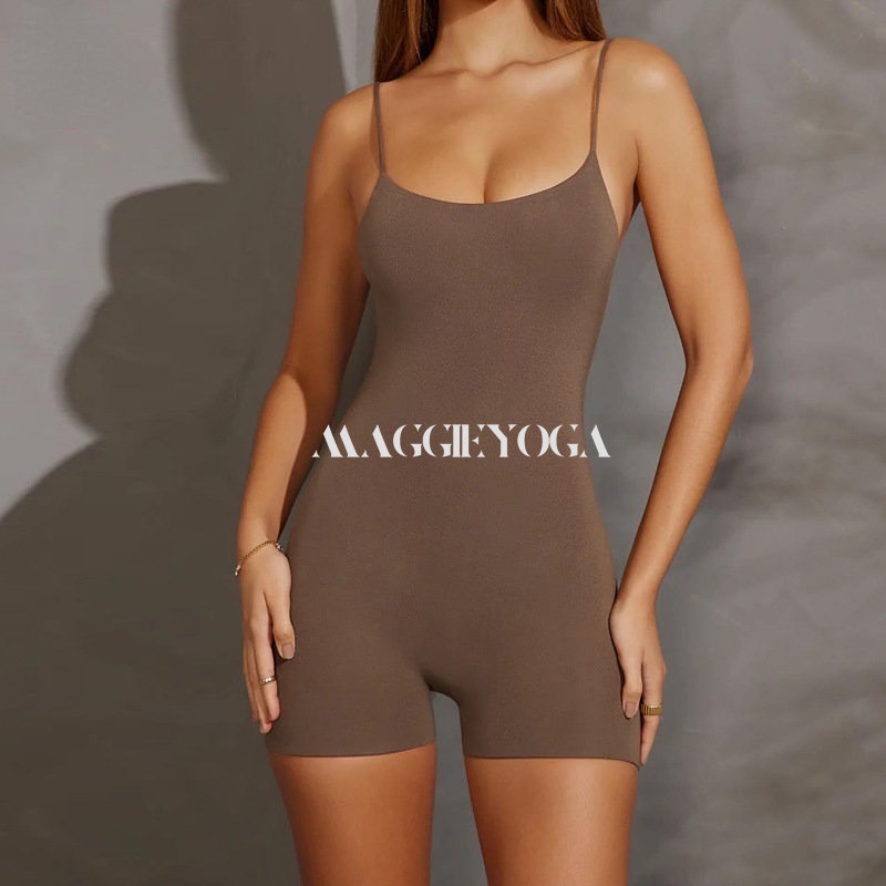 Bộ Áo Liền Quần Tập Yoga / Pilates / Nhảy Múa Có Mút Đệm Quyến Rũ