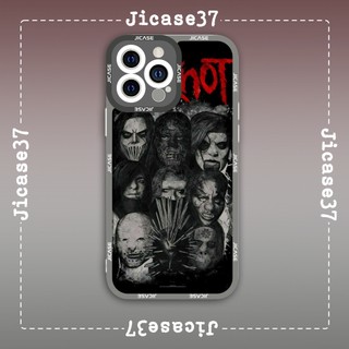 Ốp lưng iphone và samsung xiaomi oppo cạnh vuông Jicase Slipknot Rock N' Roll Horror Poster 