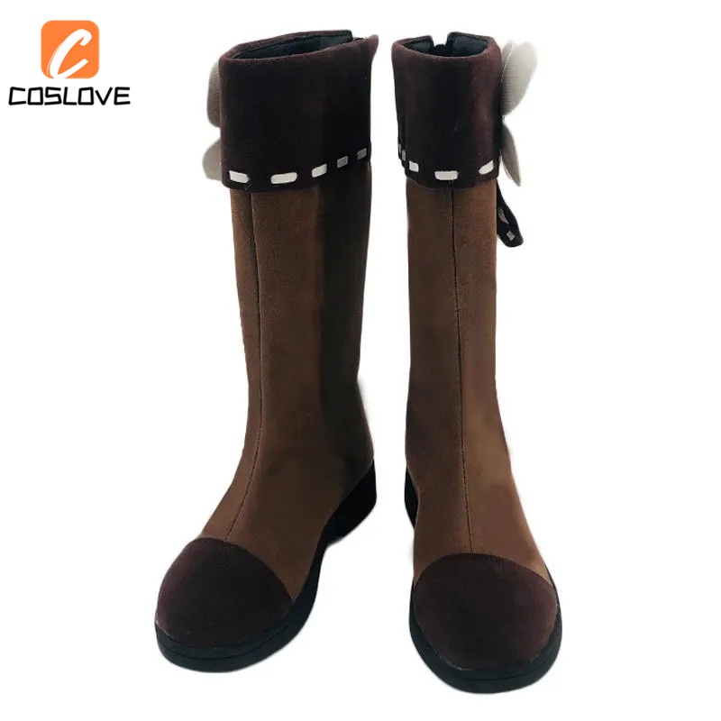 Giày Bốt Hóa Trang Nhân Vật Anime Genshin Va Chạm Klee Thời Trang