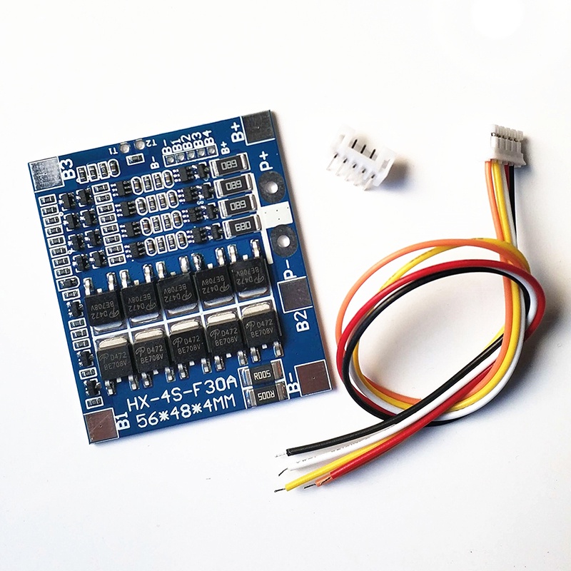 4S-14.8V Tấm bảo vệ pin lithium 4S-12.8V Tấm bảo vệ pin lithium sắt phosphate 30A