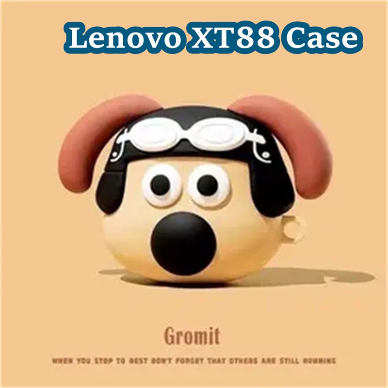 Vỏ Bảo Vệ Hộp Sạc Tai Nghe lenovo xt88 Mềm Họa Tiết Hoạt Hình anime Dễ Thương