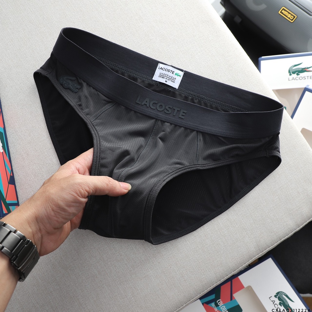 Quần lót tam giác nam, quần sịp nam sợi cotton lạnh mềm mại, thấm hút tốt 211222A