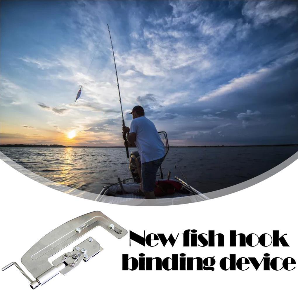 Máy Buộc Dây Câu Cá Bằng Thép Không Gỉ Đa Năng Cho Người Mới Bắt Đầu