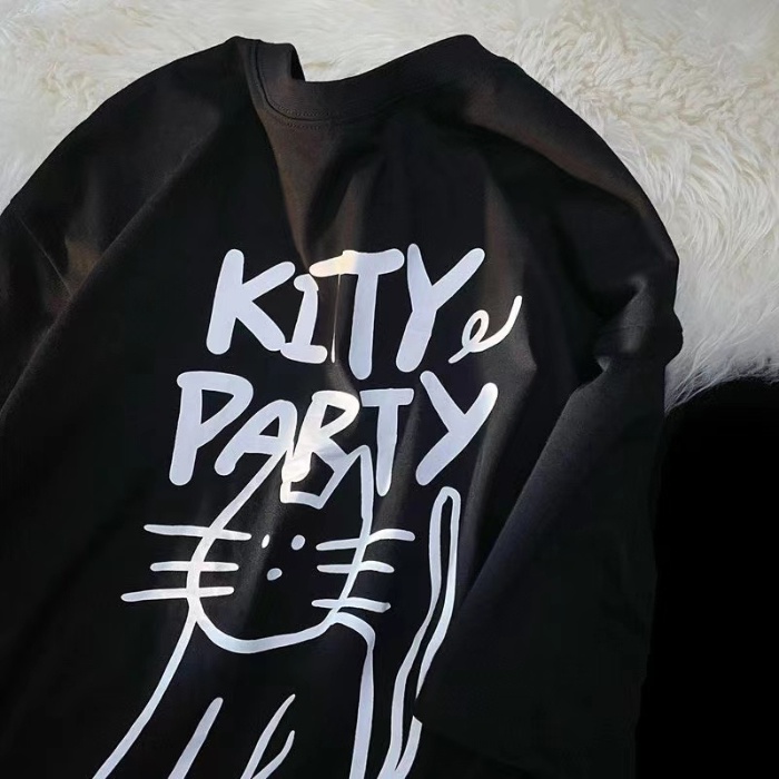 NRVP Áo Thun 100% Cotton Tay NgắN Plus Size Cho Nam Và Nữ