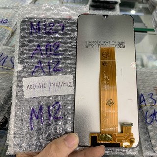 Màn hình samsung m12/ m02/ a02/ a12 dùng chung mã cáp m127 chuyên trị main kén, màn zin nguyên bộ